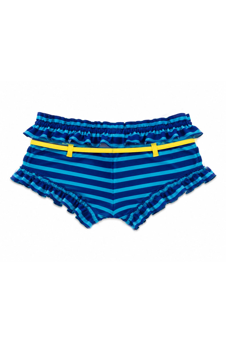 Berry Ruffle Hot Pant