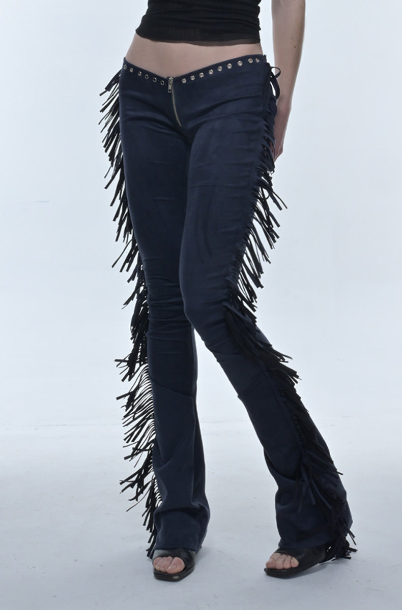 Fringe V Cut Pants