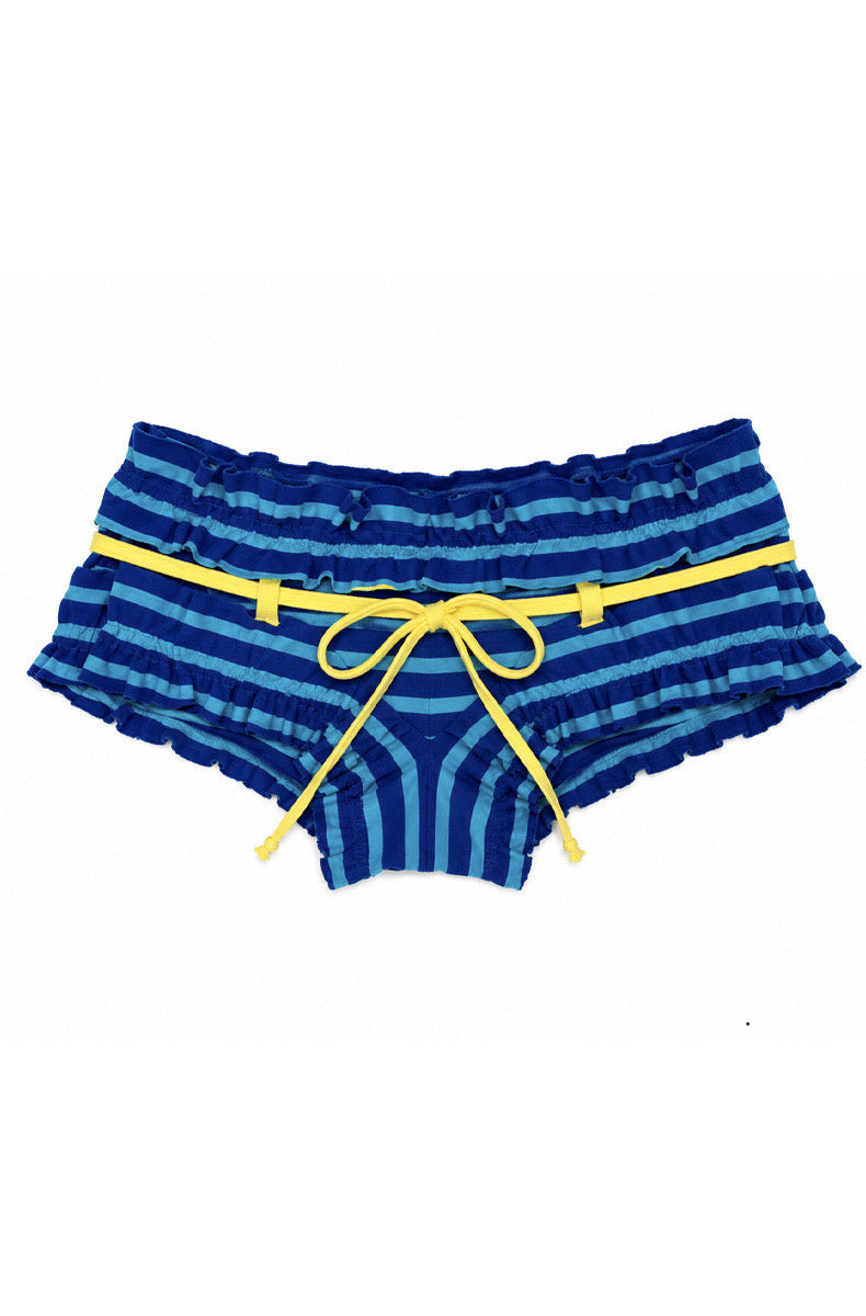 Berry Ruffle Hot Pant