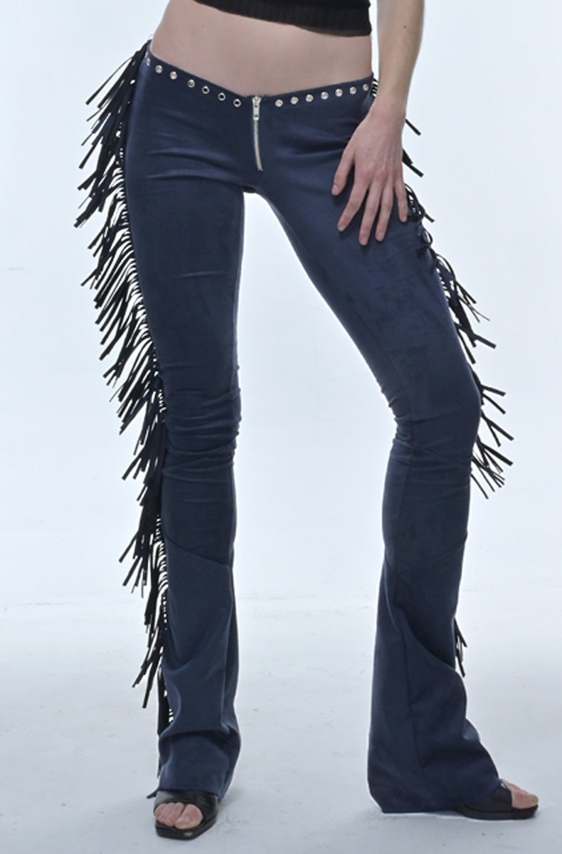 Fringe V Cut Pants